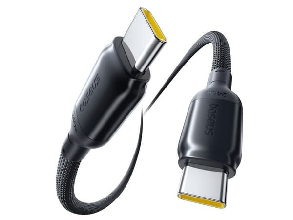 Baseus PicoGo 240W USB-C til USB-C-kabel 2 m - svart