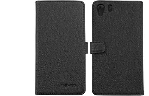 nevox 1192, Flip case, Sony, Xperia Z1, Sort, Grå