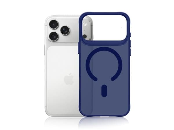 3mk Smoke MagCase för iPhone 17 Pro Max - blå/translucent