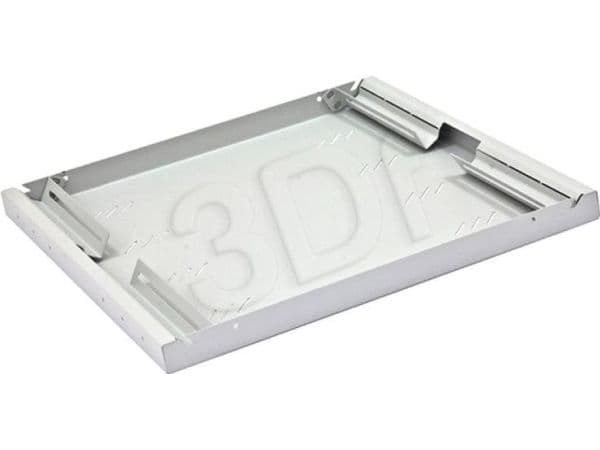 Triton - Rack-hylle - RAL 7035 - 1U - 19"