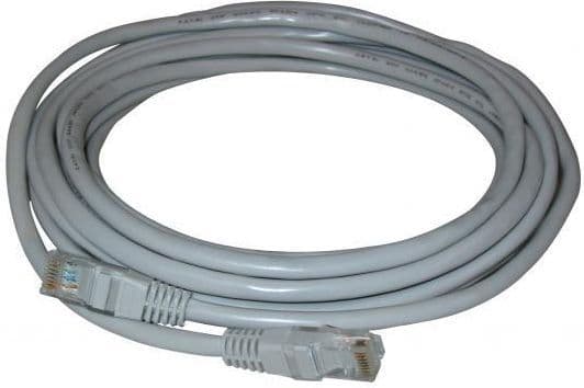 Logo Patchkabel, UTP, Cat.5e, RJ45 M/2m, oskärmad, grå