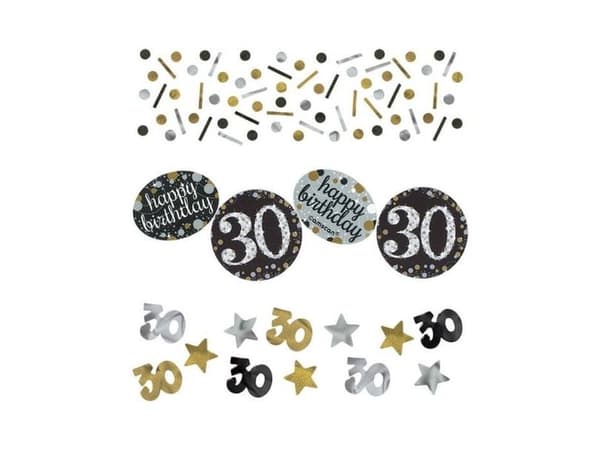 Konfetti 30 vuotta Sparkling