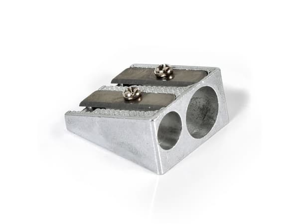 Blyantspidser aluminium dobbelt (stk.)