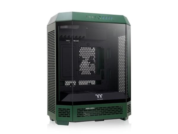 Thermaltake - - sidepanel med vindu - ingen strømforsyning (PS/2) - USB/lyd