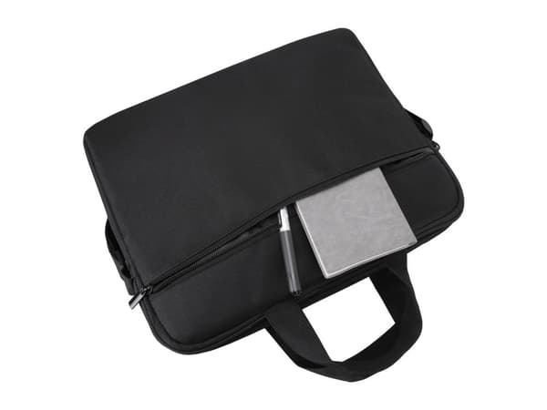 DELTACO - Notebookbæreveske - i tekstilmateriale - 13" - 14" - svart