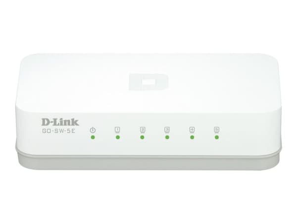 D-Link GO-SW-5E/E, Hallitsematon, Fast Ethernet (10/100), Täysin kaksipuolinen