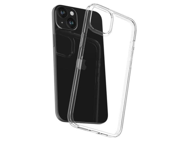 Spigen Airskin hybriddeksel til iPhone 15 Plus - Klar
