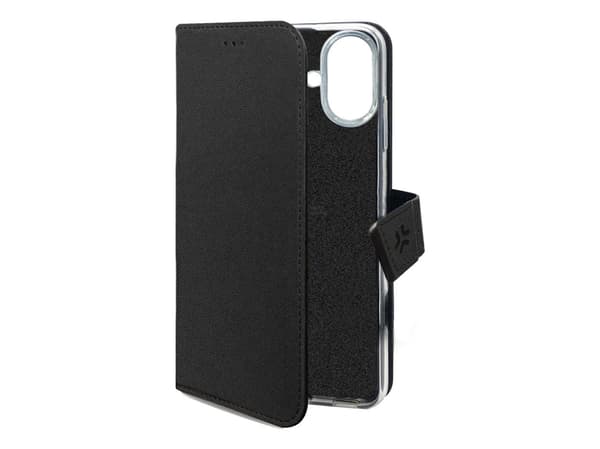 Celly WALLY, Plånbok, Apple, iPhone 17, 16 cm (6.3"), Svart