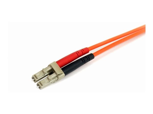 StarTech.com 1m valokuitukaapeli - Multimode Duplex 62,5/125 - LSZH - LC/ST - OM1 - LC to ST Fiber Patch Cable (FIBLCST1) - Patchkabel - LC multimo...