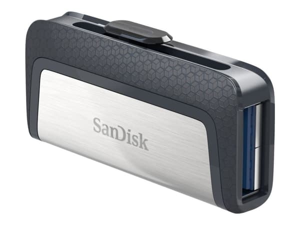 SanDisk Ultra Dual - USB-flashstasjon - 256 GB - USB 3.1 / USB-C