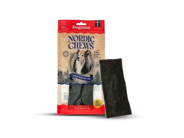 Dogman Nordic Chews Beef Rawhide Chips 1 pk