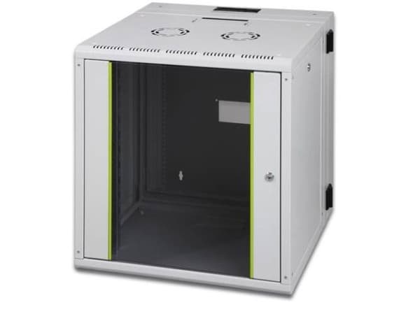 Digitus - Skåp - väggmontering - grå, RAL 7035 - 16U - 19"