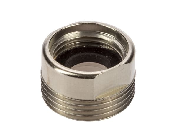 Adapter i messing 1/2"-3/4"