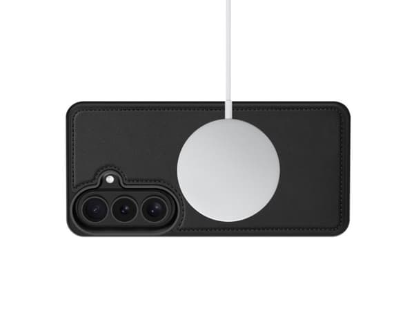 Tech-Protect Wallet MagSafe Case for Samsung Galaxy S26 - Matte Black