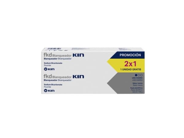 Kin Fkd Whitening Toothpaste 2x125ml