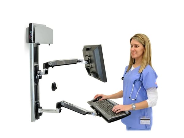 Ergotron LX Wall Mount System, Seinä, 13,4 kg