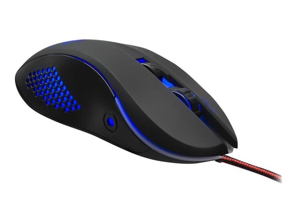 SPEEDLINK TORN, Molempikätinen, USB A-tyyppi, 3200 DPI, Musta
