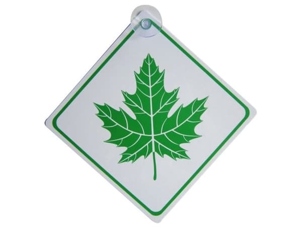 TomPar klistremerke CAR STICKER MAPLE LEAF