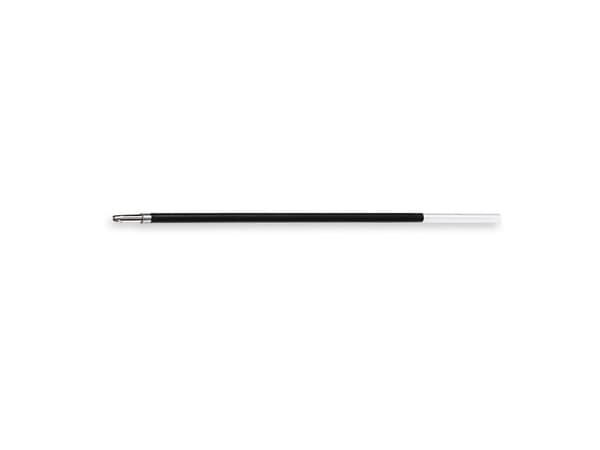 Kulspetspatroner 0,7 mm, medium, svart, förpackning med 10 st