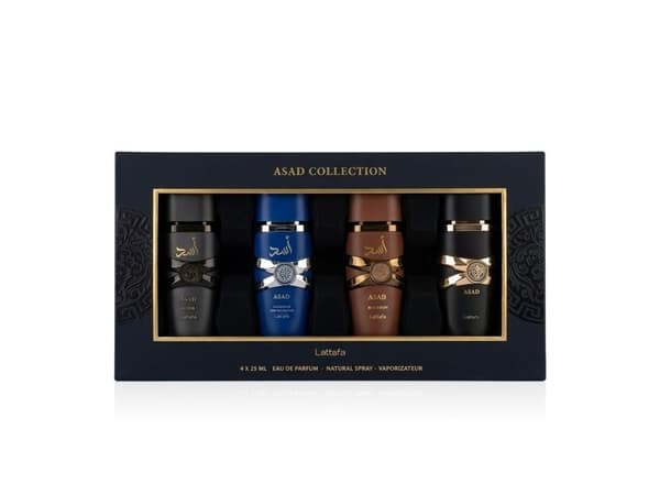 Lattafa Asad Collection Eau De Parfum 4x25 Ml