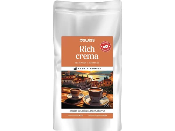 4Swiss A22 Modena espressomaskin + 3x 500g kaffe
