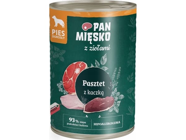Pan Miesko paté med anka 400 g