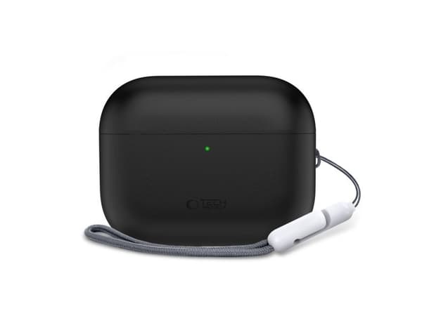 TECH-PROTECT silikondeksel for Apple AirPods Pro 3 sort