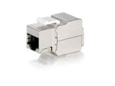 Equip Cat.6a Keystone Jack shielded, Vit