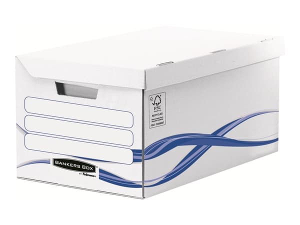 Bankers Box BASIC A4+ - Förvaringsbox (paket om 10)