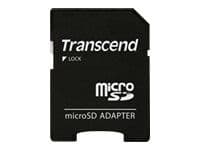 Transcend - Flashminneskort (microSDHC till SD-adapter ingår) - 32 GB - Klass 10 - microSDHC