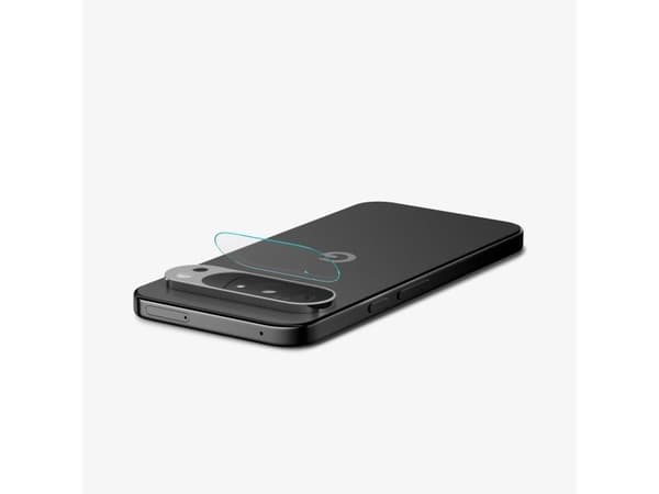 Spigen kamerabeskyttelse Optik Glas.TR Camera Protector 2-pak til Google Pixel 10 Pro Crystal Clear