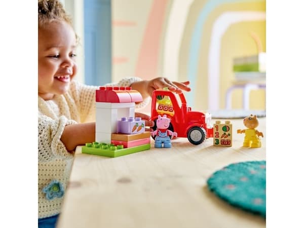 LEGO DUPLO Peppa Pig 10468 Traktor og marked