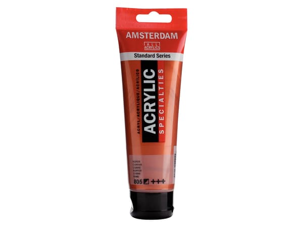 Amsterdam Standard Series akryl-rör koppar 805