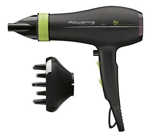 Rowenta CV6030 Eco Intelligence - Hårtørrer - svart/grønn