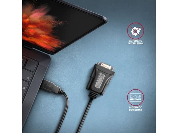 AXAGON - Seriell adapter - USB - RS-232