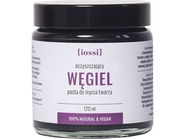 Iossi Charcoal Facial Cleansing Paste 120ml