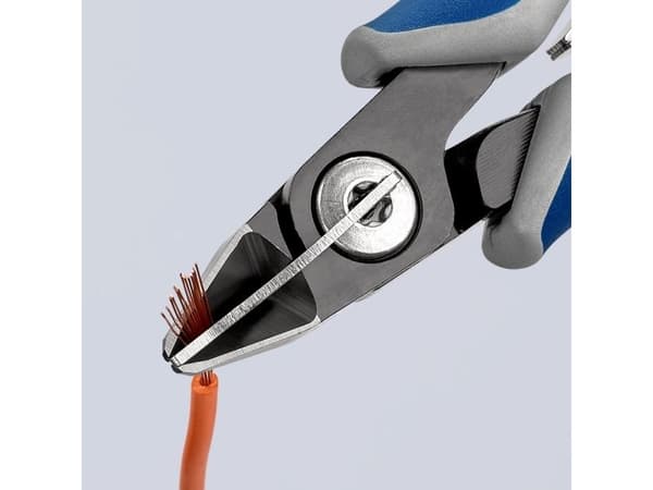 KNIPEX Precision Electronics Bias Bit, terävä pää, langankiinnitin