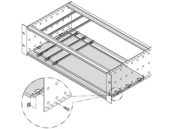 nVent SCHROFF 34562747 19 tum Fästmaterial