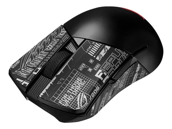 ASUS ROG Gladius III Wireless AimPoint, Oikeakätinen, Optinen, RF Wireless + Bluetooth + USB Type-A, 36000 DPI, musta