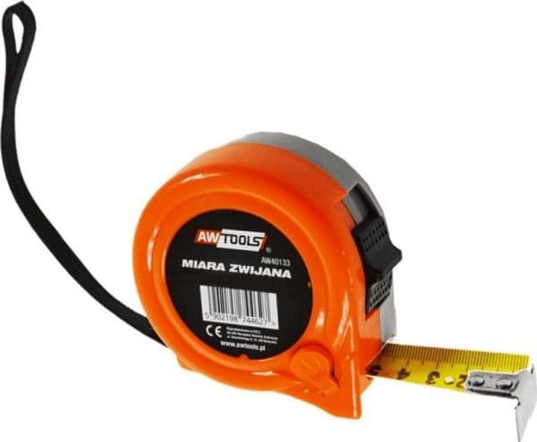 AWTools indragbart måttband 19 mm x 5 m (AW40132)