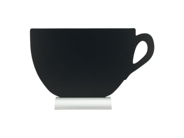 Securit® silhouet CUP bords skylt i aluminium