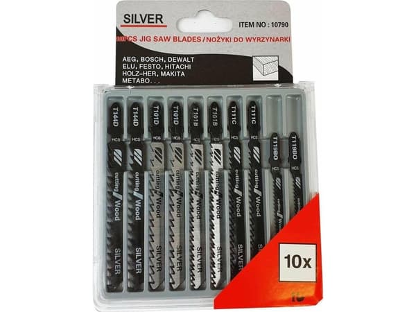 Stikksagblad 10 stk / SILVER EX10790