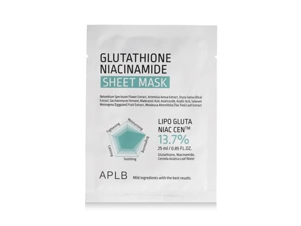 APLB Glutationi Niasinamidi Sheet Mask 25 ml