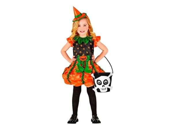 Skelet trick or treat spand
