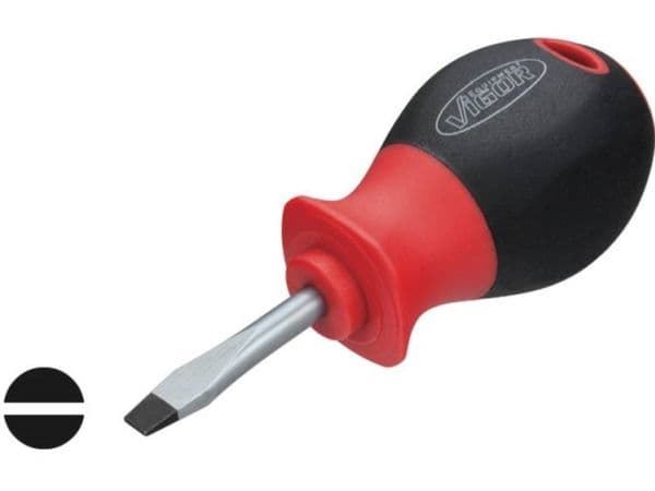 Vigor V1208, 9,7 cm, Musta, Punainen