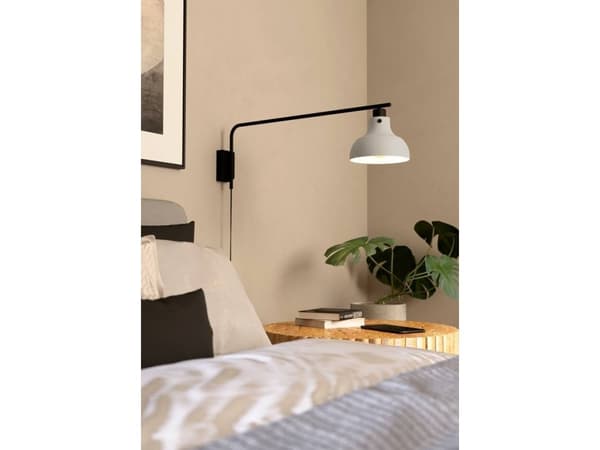 EGLO MATLOCK vägglampa D800 E27 grå