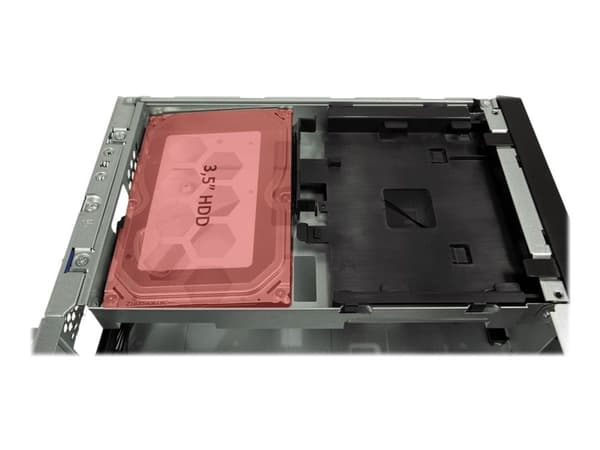 Inter-Tech S-331 - Ultra-compact desktop case - mini-ITX - ingen strømforsyning (TFX12V) - USB/lyd