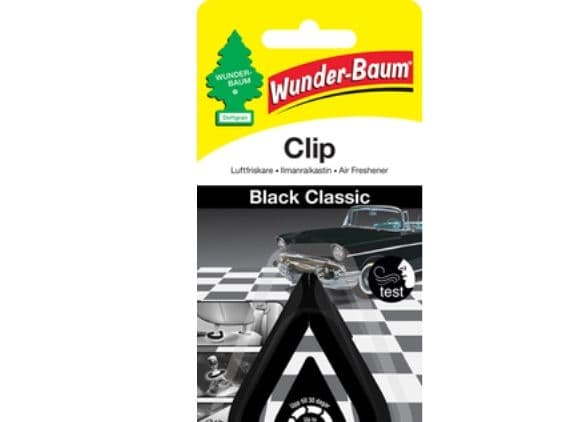 Wunderbaum Clips - musta Classic