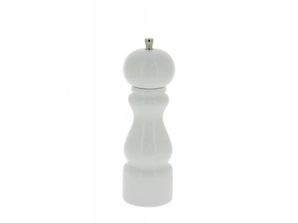 RUMBA saltkvarn 20 cm vit lackerad