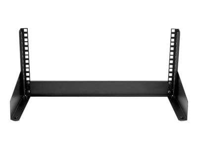 StarTech.com 4U 19" Desktop Open Frame Rack, 2 Post Free-Standing Network Rack Switch Depth for Patch Panel/Data/AV/IT/Communication/Studio/Compute...